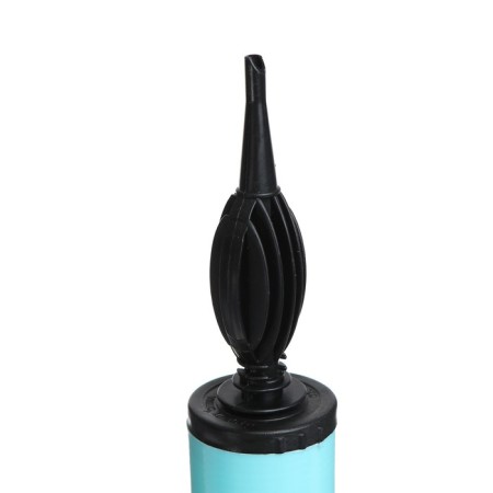 Pump for balloons, 28 cm, color turquoise makarun-2