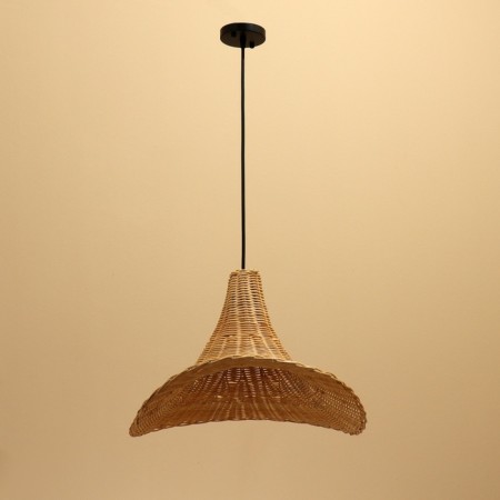 Ceiling Lamp from Rotan "Kuin" 1x120W, E27, 55x40 cm-2