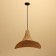 Ceiling Lamp from Rotan "Kuin" 1x120W, E27, 55x40 cm