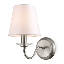 Wall lamp 40W, 1HE14, 24x15 cm, nickel