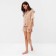 Women's pajamas (shirt and shorts) KAFTAN SILK, r.44-46, beige