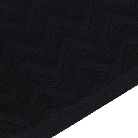 Tenle Lovelife Zig-Zag towel, 50x90 cm, black color, 100% HL, 450 g/m2-5