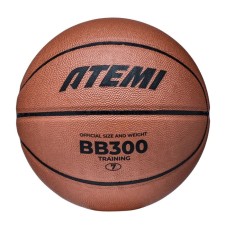 Basketball ball atemi, size 7, synt. PVC leather, 8 panels, BB300N, district 75-78, glued 1053074