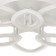 Causteen with PDU 661323/6 LED 126W Dimmer 3 modes 3000-6000k white 65x65x8 cm Bayerluux