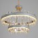 List "Alice" LED 160W 3 modes gold 73.5x73.5x62 cm Bayerlux