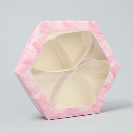 Confectionery box, packaging "Sephir", 23 x 23 x 4 cm-1