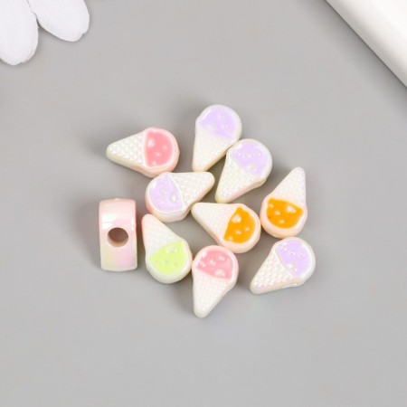 Busina for creativity Plastic "Ice Cream Horn" MICS 0.7x1x1.5 cm