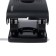 The hole is powerful for 65 sheets, Devente Stripe, with a ruler, reinforced case, black