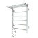 The electric heated towel “Sanprise” Aurora P6, 400x600 mm, left, white