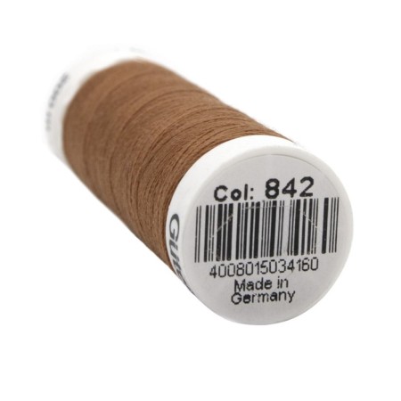 SEW-HALL thread for all materials, 200 m, 748277 (842 medium gray-brown)-1