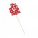 Topper "March 8" Landyshi, red 12x8.5cm give beautifully