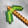 Wooden souvenir "Kirka", 22x29x1.2 cm, pixel, green