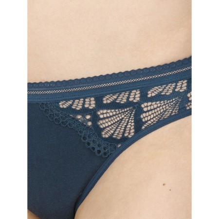 Female cowards, size 44, dark blue color-1