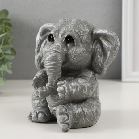The piggy bank "Elephant" is height 13 cm, width 12 cm, length 10 cm.-4