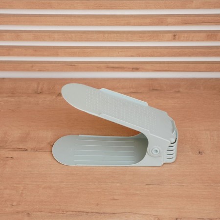 Storage for storage of shoes adjustable, 26 × 10 × 6 cm, blue color-4