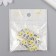 Decor for the work of acrylic "Venochka with yellow colors" 0.2x3.9x3.9 cm
