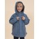 Vetrovka for boys, height 104 cm, jeans color