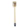Radiator tundra, natural bristles, wooden handle, 2.5 ", 63 mm