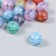 Beads for creativity Plastic "Balls Krakelyur" MIX 20 g 1.3x1.3x1.1 cm