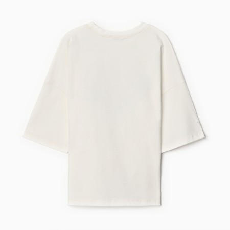 T -shirt Children's Minaku Milk color, height 122 cm-7