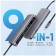 USB concentrator 9 in 1 (hub) ugreen 3 x USB 3.0, HDMI, VGA, RJ45 GIGABIBIT, TF/SD, PD (40873)