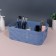 Organizer for storage "Wave", with handles, 1 section, 27 × 20 × 10 cm, color mix