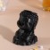 Concrete center "Buddha" height 7 cm, d-2.4 cm black