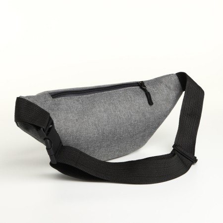 Waist bag, 33*9*14 cm, lightning department, 3 n/pocket, gray-3