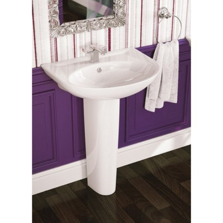 Sanita Luxe pedestal "Classic", white color-2