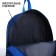 School textile Backpack with lacing Focus, 38x29x11 cm, blue