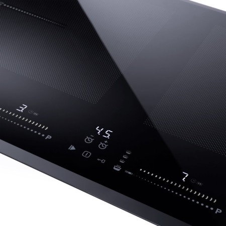 Hon surface Maunfeld CVI904SFLBK Lux, induction, 2 burners, sensor, black-3