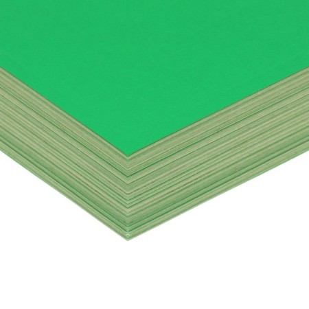 A4 paper, 100 sheets, 80 g/m, self-adhesive, fluorescent, bright green-1