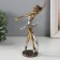 Polystone souvenir "Little ballerina in a silver pack and month" 11x8x18.2 cm
