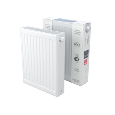 Steel radiator STI C 22, 500 x 600 mm, 1279 W, lower connection