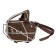 Muzzle for the boxer "Zoonik", leather, metal, DN 11.5 cm, ohm 44 cm, mix of flowers