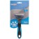 A self-cleaning Delight, with a button, small, 43 teeth, black and blue