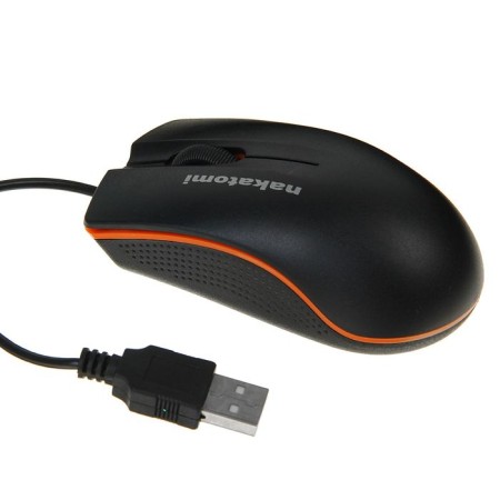 Nakatomi Mon-03U navigator, wired, optical, 1200 dpi, USB, black