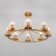 Ceiling chandelier with textured ceilings Calle, 40W, E27, 75x75x42 cm