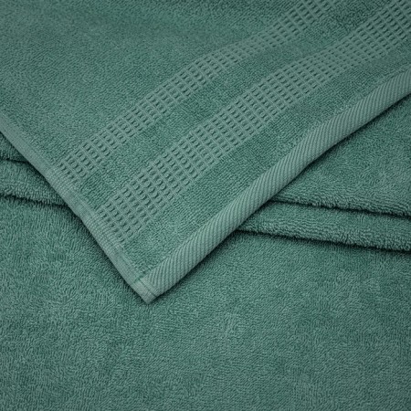 Set of towels "Pamir", size 50x80 cm - 2 pcs, 70x130 cm - 2 pcs, green color-4