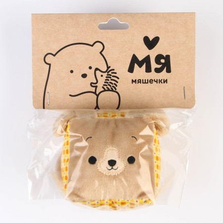 Toy soft cube "puppy", crumbs-3