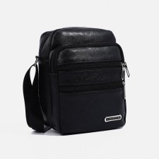 Male bag, black color