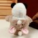 Soft toy "Panda" in a bunny suit, 25 cm