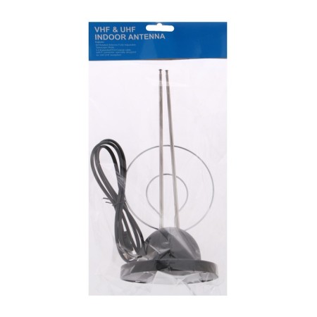 Digital, indoor, passive antenna, 3 sections, 60 cm, on a stand, cable 1 m-3