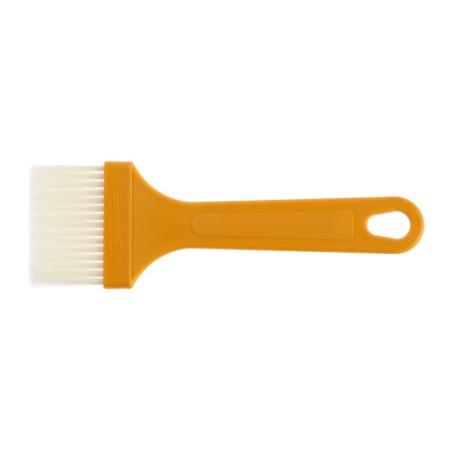 Brush flat promo, artificial bristles, plastic handle, 52 mm-3