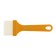 Brush flat promo, artificial bristles, plastic handle, 52 mm