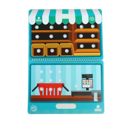 Velcro game "Mini-store"-3