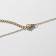 Pendant "cross" sparks, color in gold, 38 cm