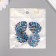 Decor for the work of acrylic bilateral "Brilliant tropical leaf" 3.9x3x0.2 cm