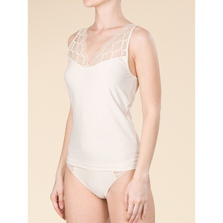 T -shirt female, size 42, milk color-3