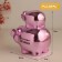 Pigger Ceramics "Pig - Financial Pyramid" Pink 12.5x8x14 cm